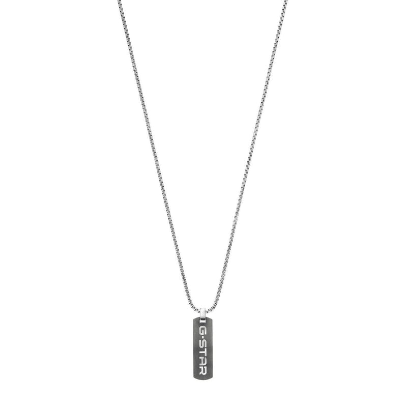 G-STAR Incisio Zilverkleurige Ketting GSJ.106.01-zoom-