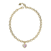 Guess LoveLy Guess Gold-coloured Necklace JUBN03033JWYGLCT-U
