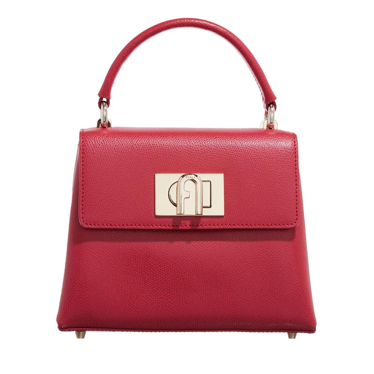 Furla 1927 Red Leather Satchel 2001-A0630115