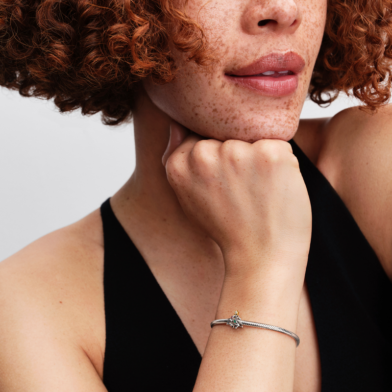 Pandora Moments Gold Plated Christmass Tree Charm 764248C01-zoom-