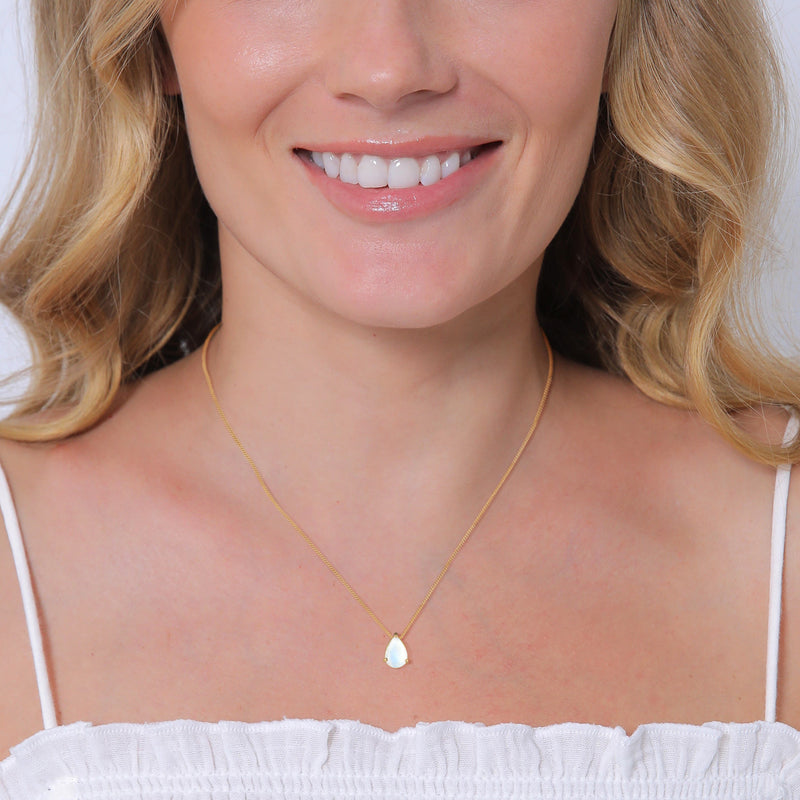 Elli 925 Sterling Silver Necklace with Moonstone 2004-BF-0007694-002-zoom-