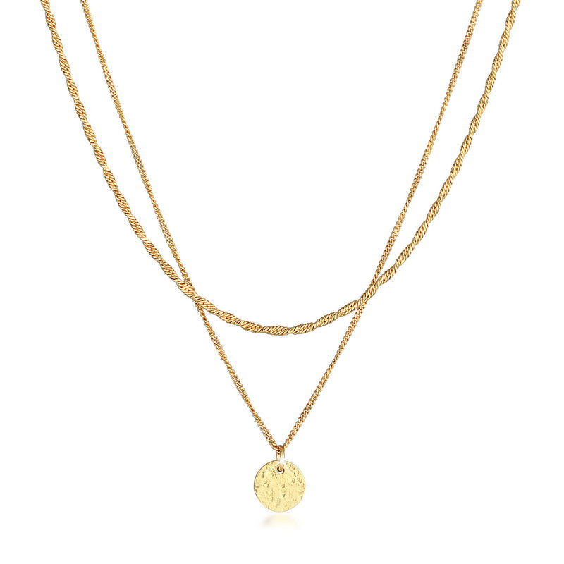 Elli 925 Sterling Silver Layered Link Chain Necklace 2004-BF-0008187-001-zoom-