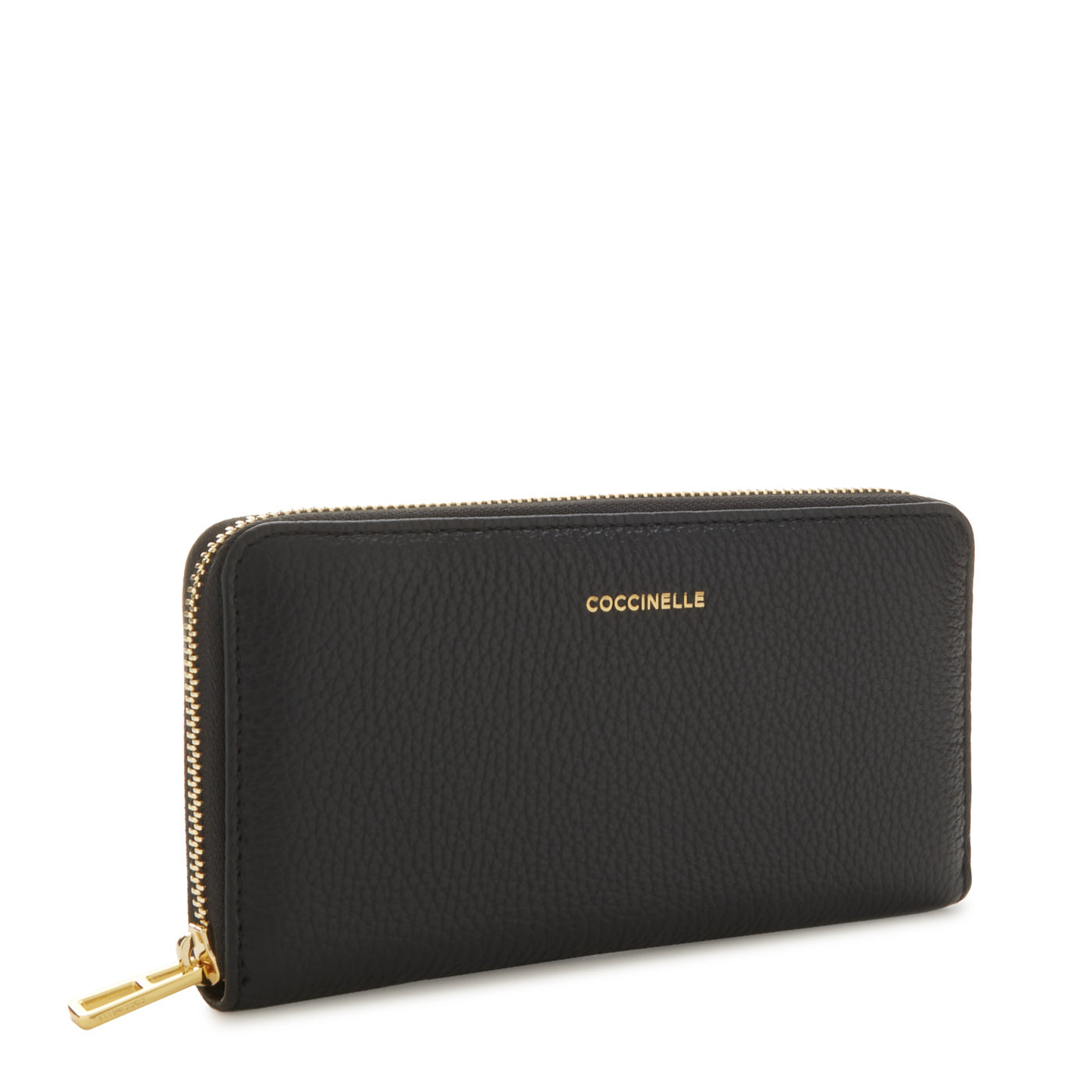 Coccinelle Magie Black Leather Zip Wallet E2MQF110401001