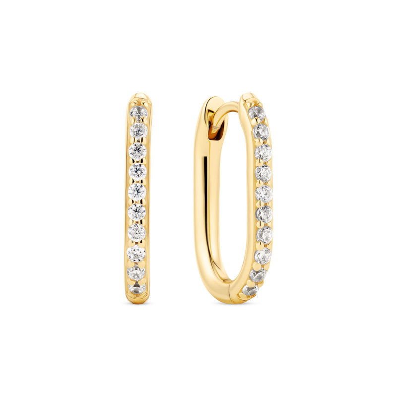 Sif Jakobs Gold Plated Capriana Earrings SJ-E2600-CZ-YG-zoom-