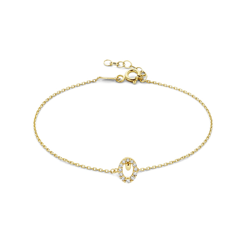 Beloro Jewels Monte Napoleone Leontina 9 karaat armband BO320011-zoom-