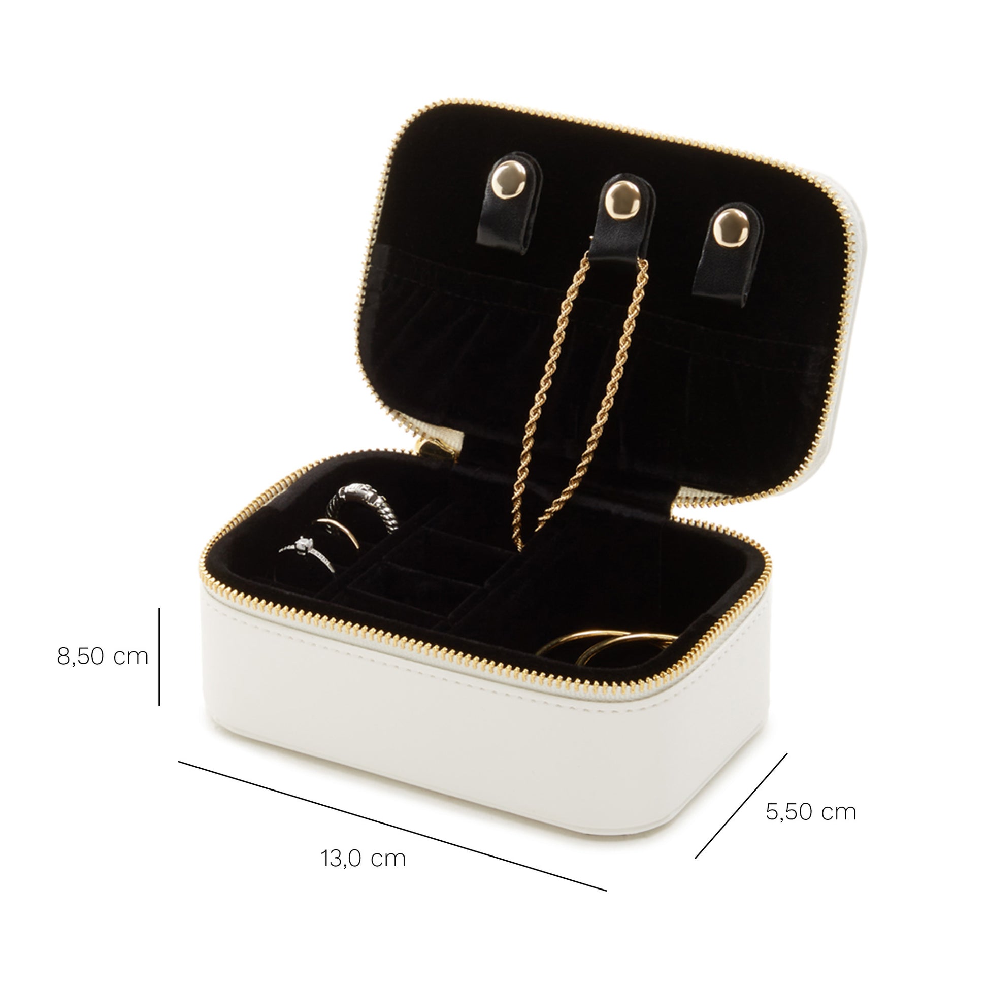 Brandfield White Jewelry Box BFJB100406