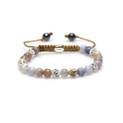 Karma Spiral Sandy Sea Armband 83433 (Lengte: 17.50-19.00 cm)