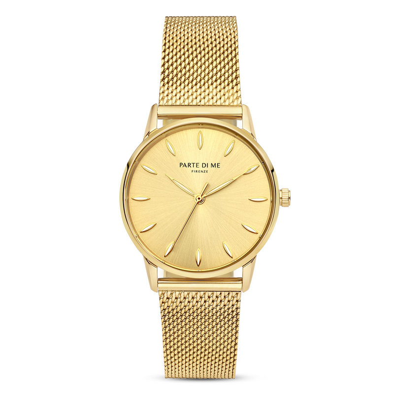 Parte Di Me Orologio rond dames horloge goudkleurig PDM09053-zoom-