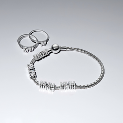 Pandora Moments MUM Letters Splittable Ring 194458C01