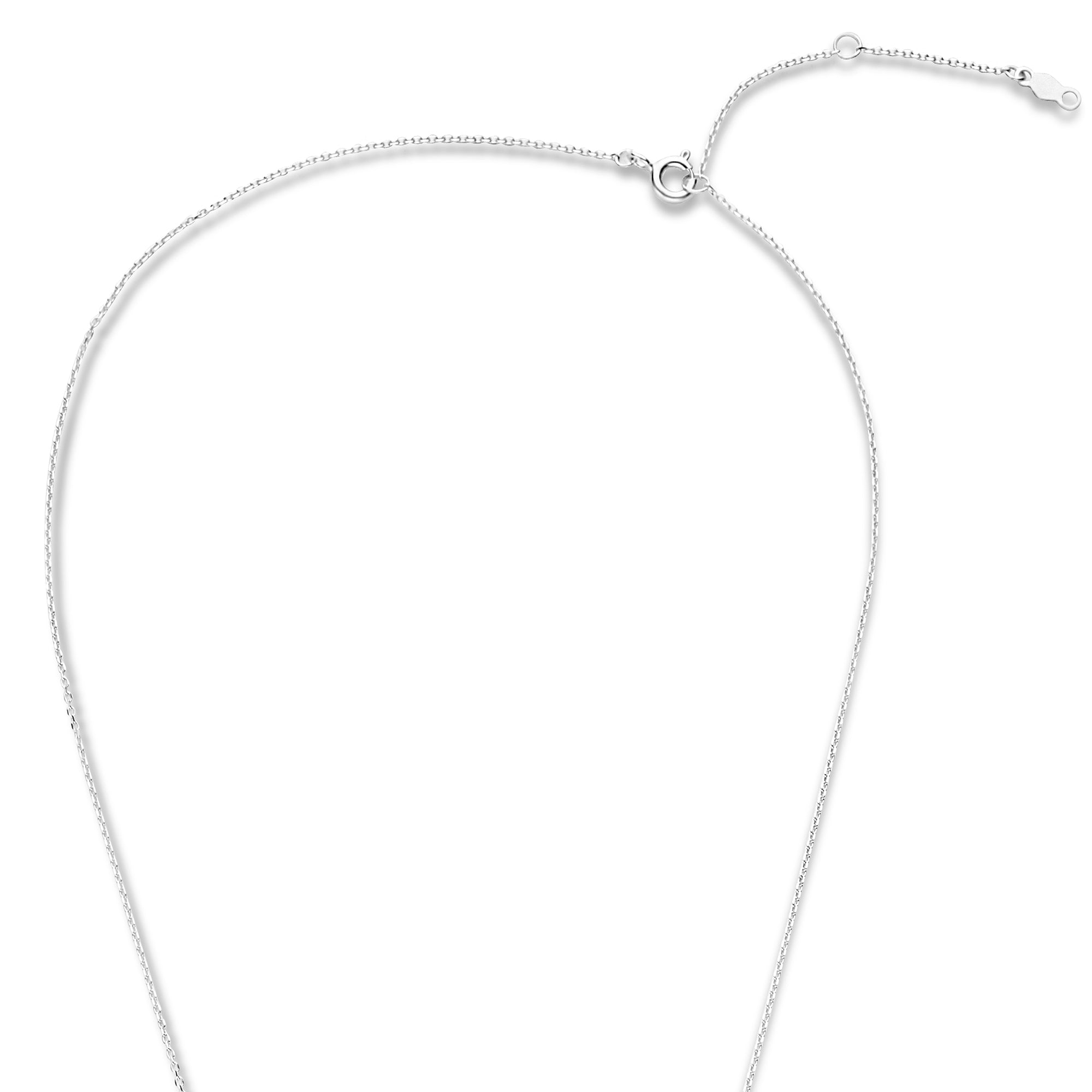 Violet Hamden Venus 925 Sterling Silver Necklace with Birthstone VH340009-JUL