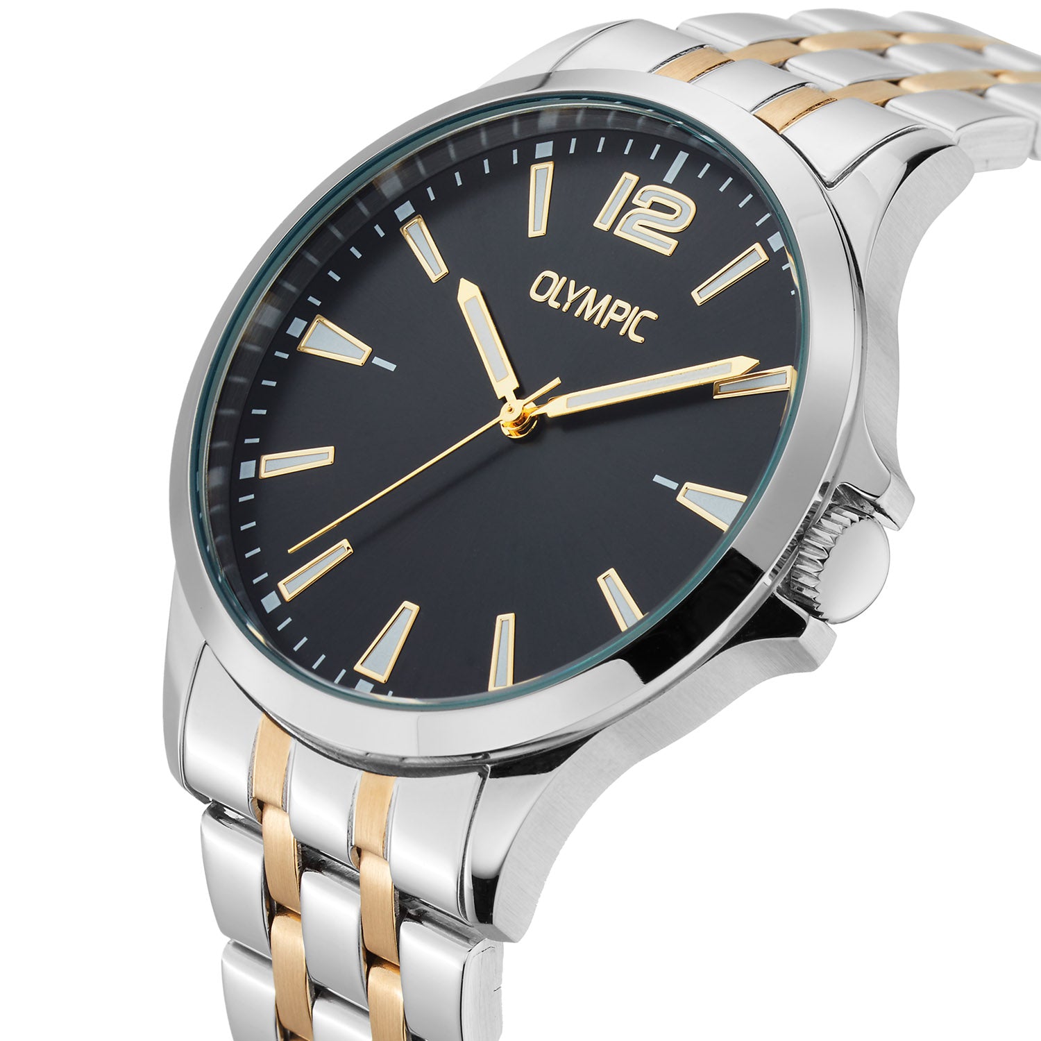 Olympic Dani Zwart Heren Horloge 2002-OL72HSS411B