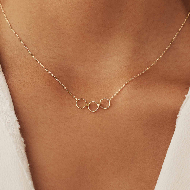 Isabel Bernard 14 Karaat Gouden Belleville Anna Ketting IB340047 (Lengte 40.00-45.00 cm)-zoom-