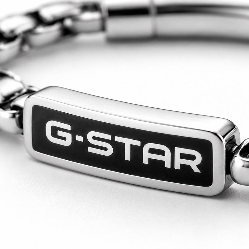 G-Star Floatcore Zilveren Box Chain Armband GSJ.100.02-zoom-
