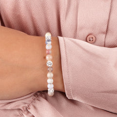 Karma Spiral Sandy Sea Armband 83433 (Lengte: 17.50-19.00 cm)