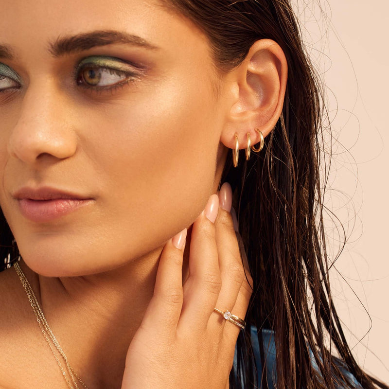 Beloro Jewels La Rinascente Camilla 9 karaat oorringen BO360064-zoom-