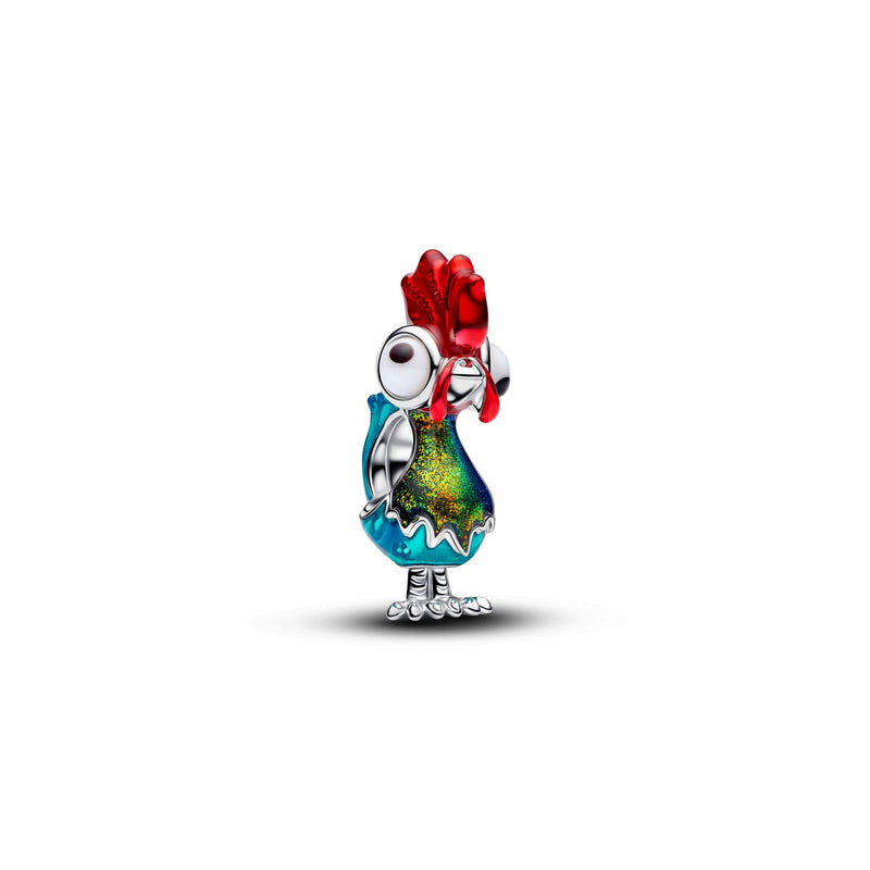 Pandora Disney Murano Glass and Enamel Disney Heihei Bedel 794644C01-zoom-