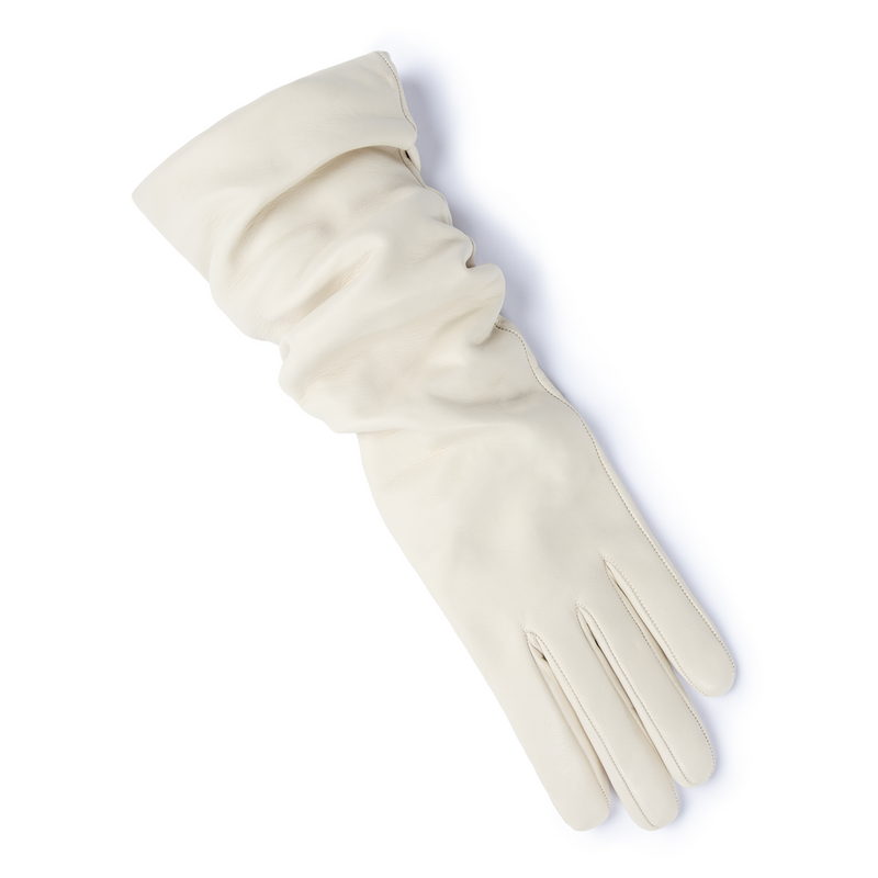 Isabel Bernard Isabel Bernard Honoré Estelle crème leren handschoenen van geitenleer IB67005-372-7-zoom-
