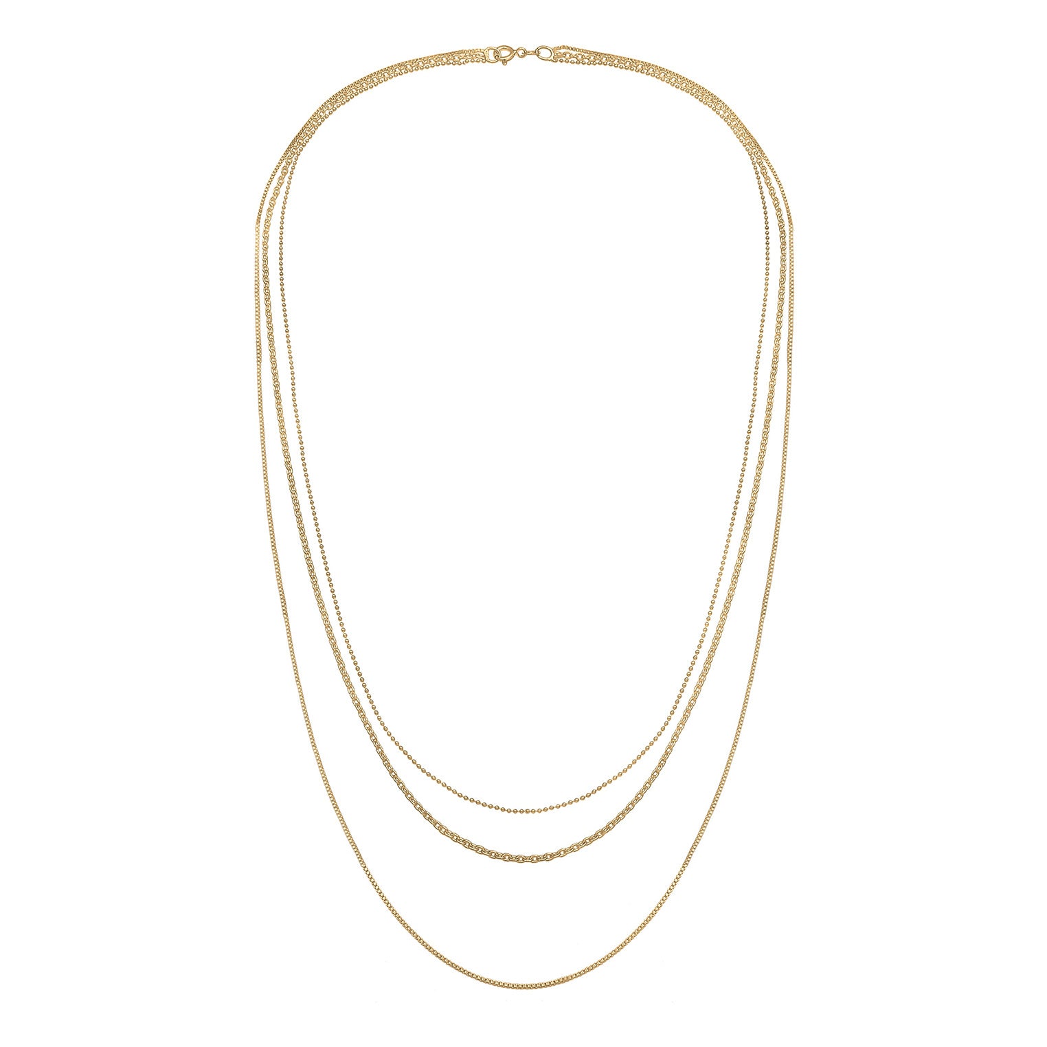 Elli 925 Sterling Silver Layered 2004-BF-0007740-001