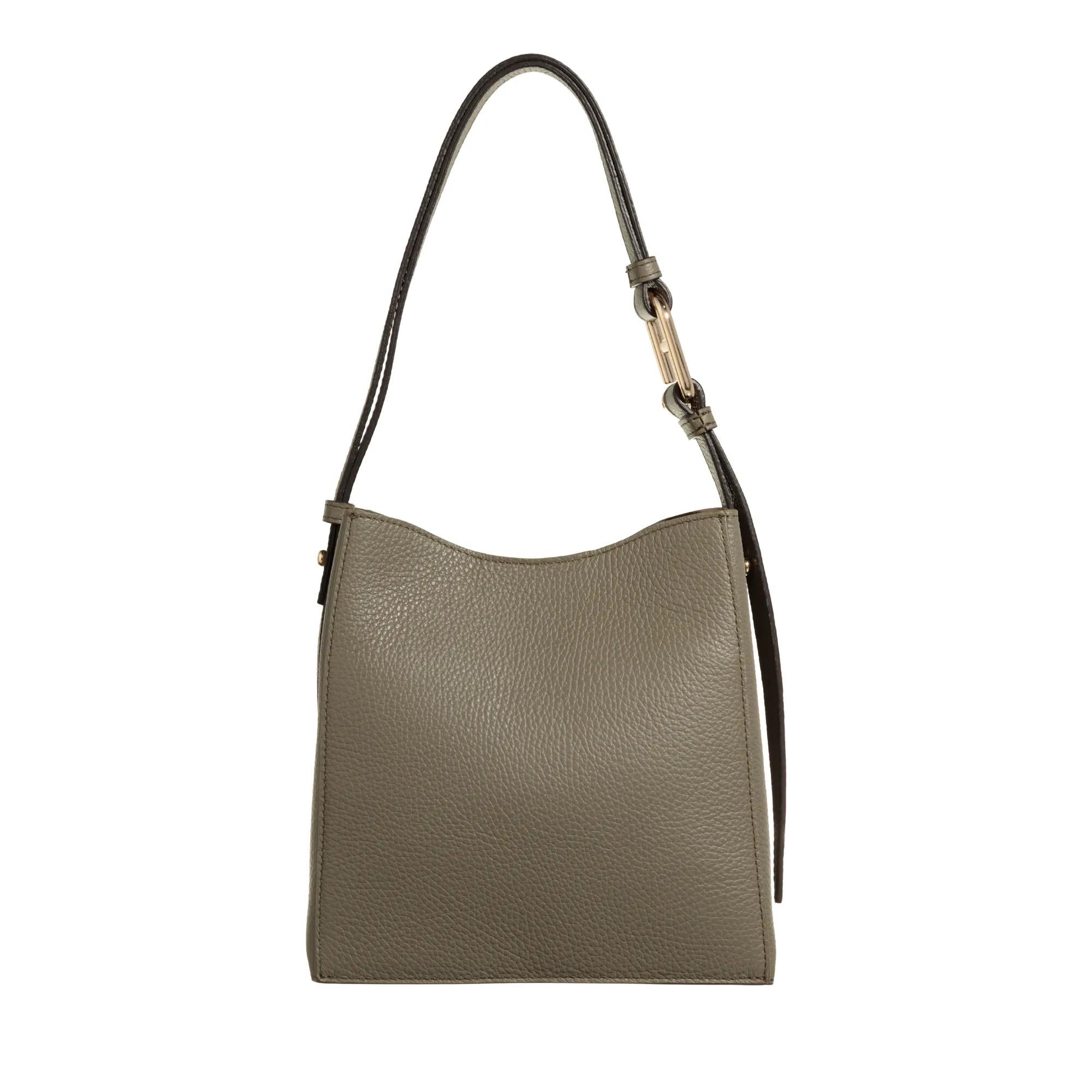 Furla Nuvola Green Leather Bucket bag 2001-A0630134