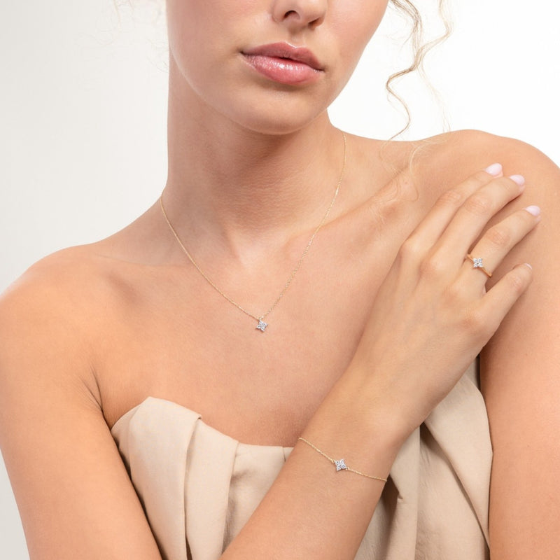 Isabel Bernard Le Marais Audrey 14 Karaat Gouden Armband IB320148-zoom-