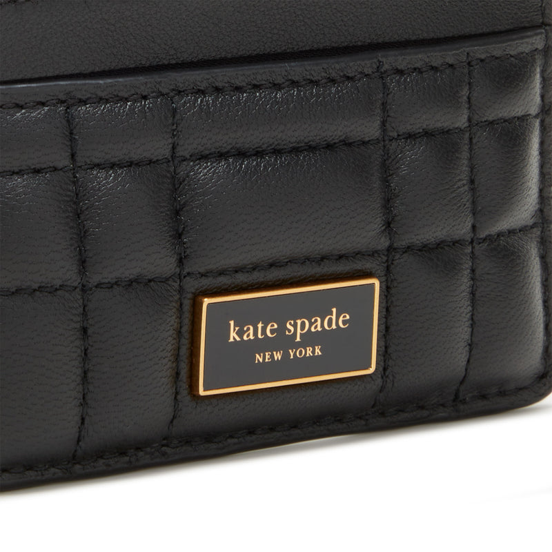 Kate Spade New York Evelyn Zwarte Leren Pasjeshouder K8933BLK-zoom-