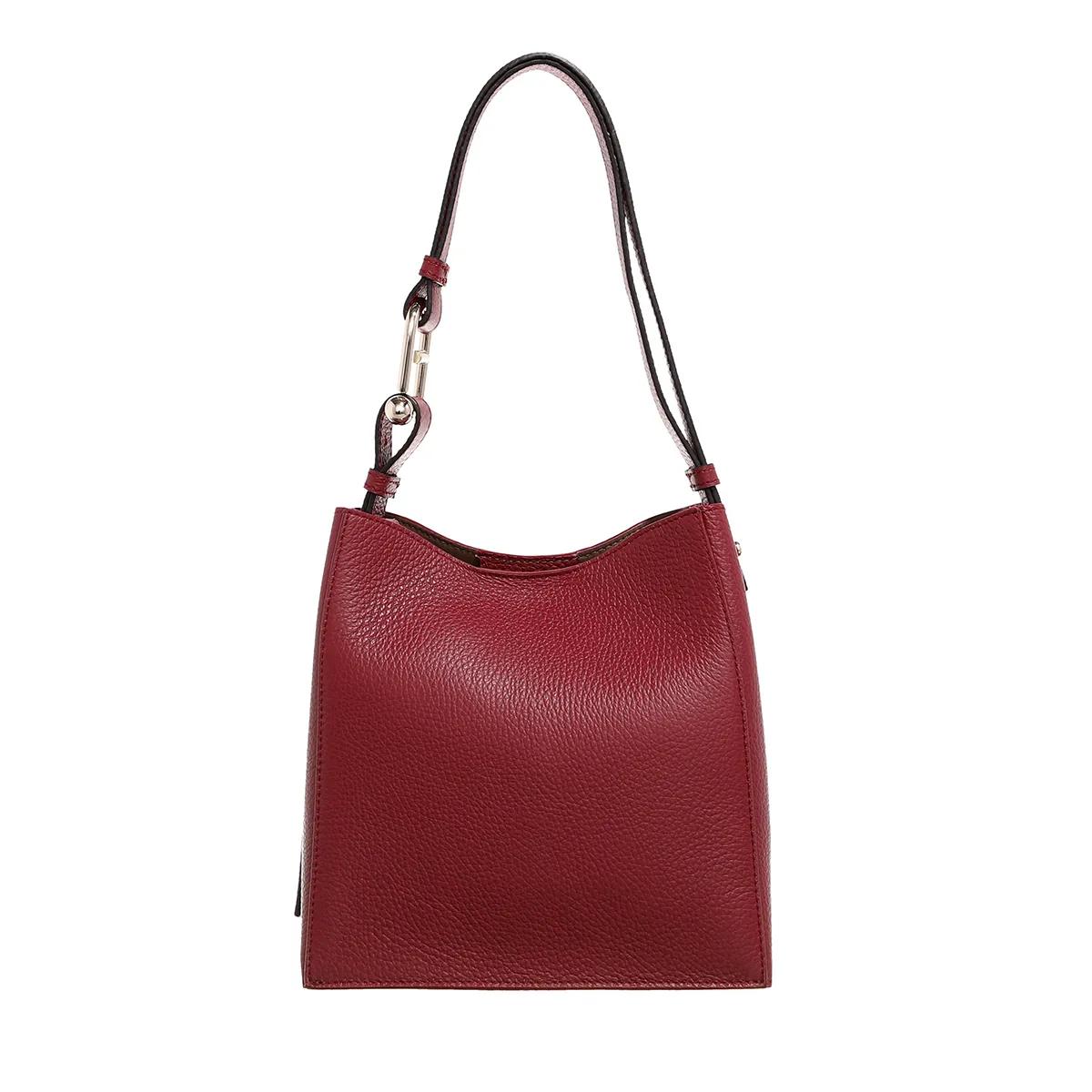 Furla Nuvola Red Leather Bucket bag 2001-A0629250