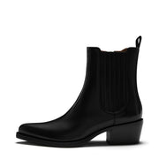 Isabel Bernard Vendôme AHerenine Zwarte Kalfsleren boots IB53010-001-38
