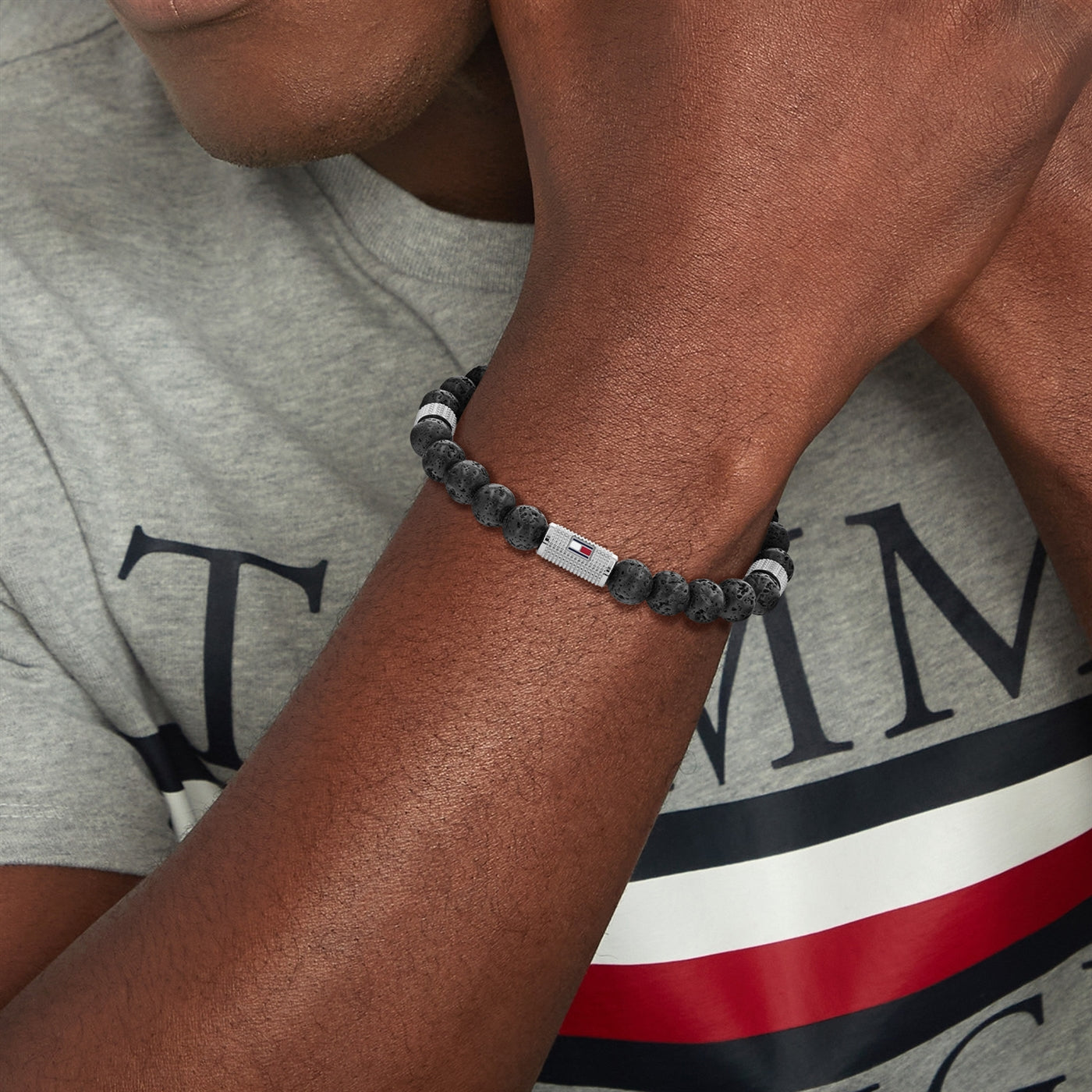 Tommy Hilfiger Black Bracelet TJ2790435