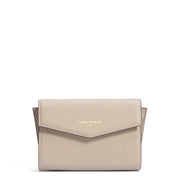 Isabel Bernard Honoré Lina Beige Clutch Met Afneembare Schouderketting IB21135-072