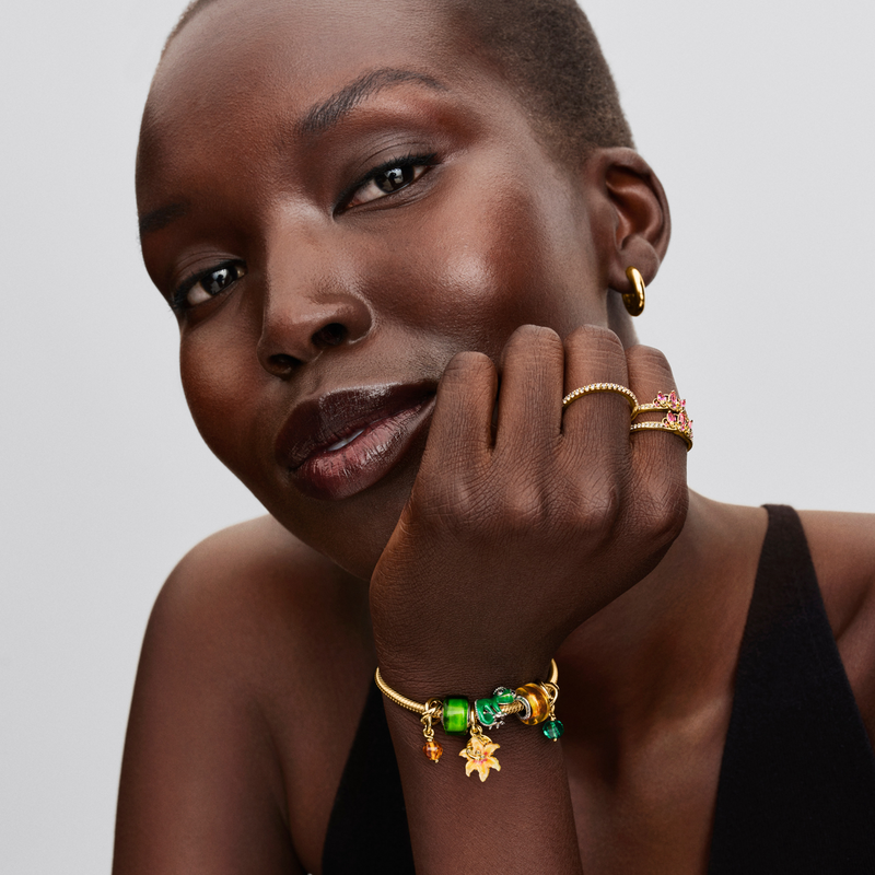 Pandora Collabs 925 Sterling Silver Disney Tangled Pascal Charm 793983C01-zoom-