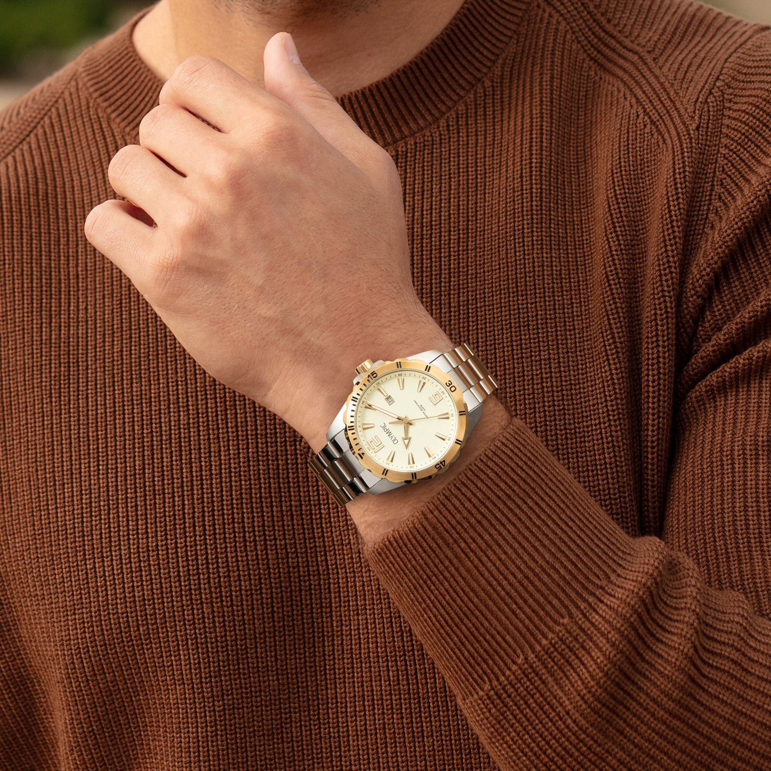 Olympic Pieter Wit Heren Horloge 2002-OL72HSS401B