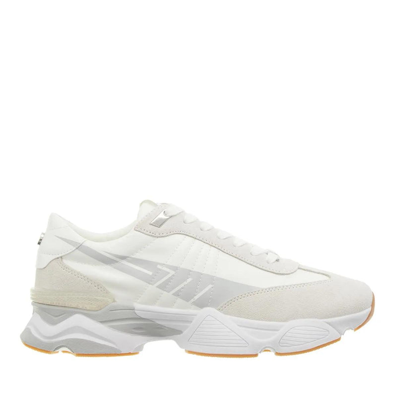 Steve Madden Grijze Leren Sneakers 2001-A0499699-zoom-