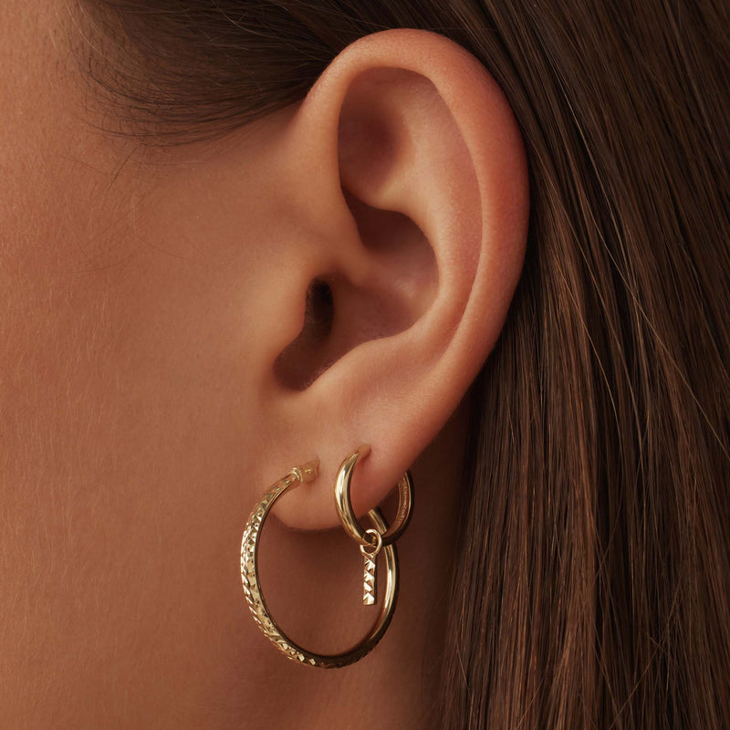 Isabel Bernard Cadeau d´Isabel 14 Karaat Gouden Oorbellen Set IB90133-zoom-