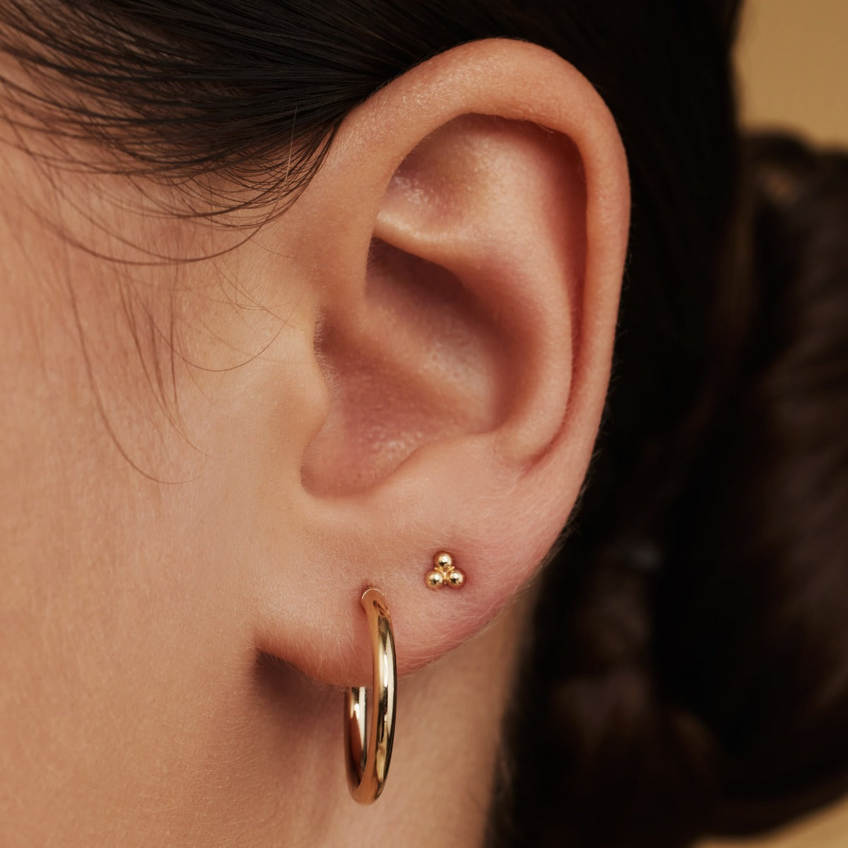 Isabel Bernard Rivoli Estelle 14 Carat Golden Creoles IB360105