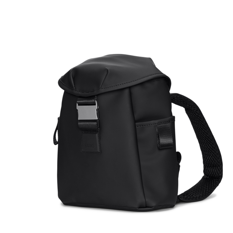 Rains Valera Black Bucket Backpack Mini R12870-01-zoom-