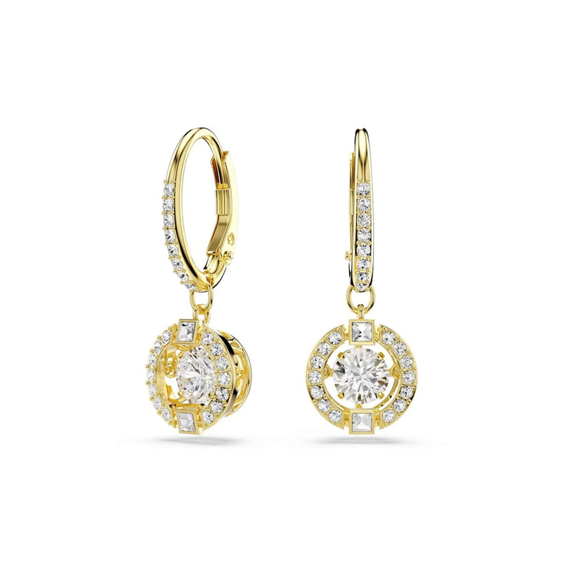 Swarovski Una Sparkling Dc Goudkleurige Oorbellen 5758095-zoom-
