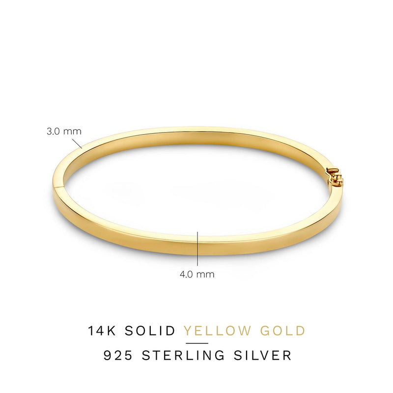 Isabel Bernard Cour d'Honneur Clara 14 Karaat Gouden Bangle IB320113-56-zoom-