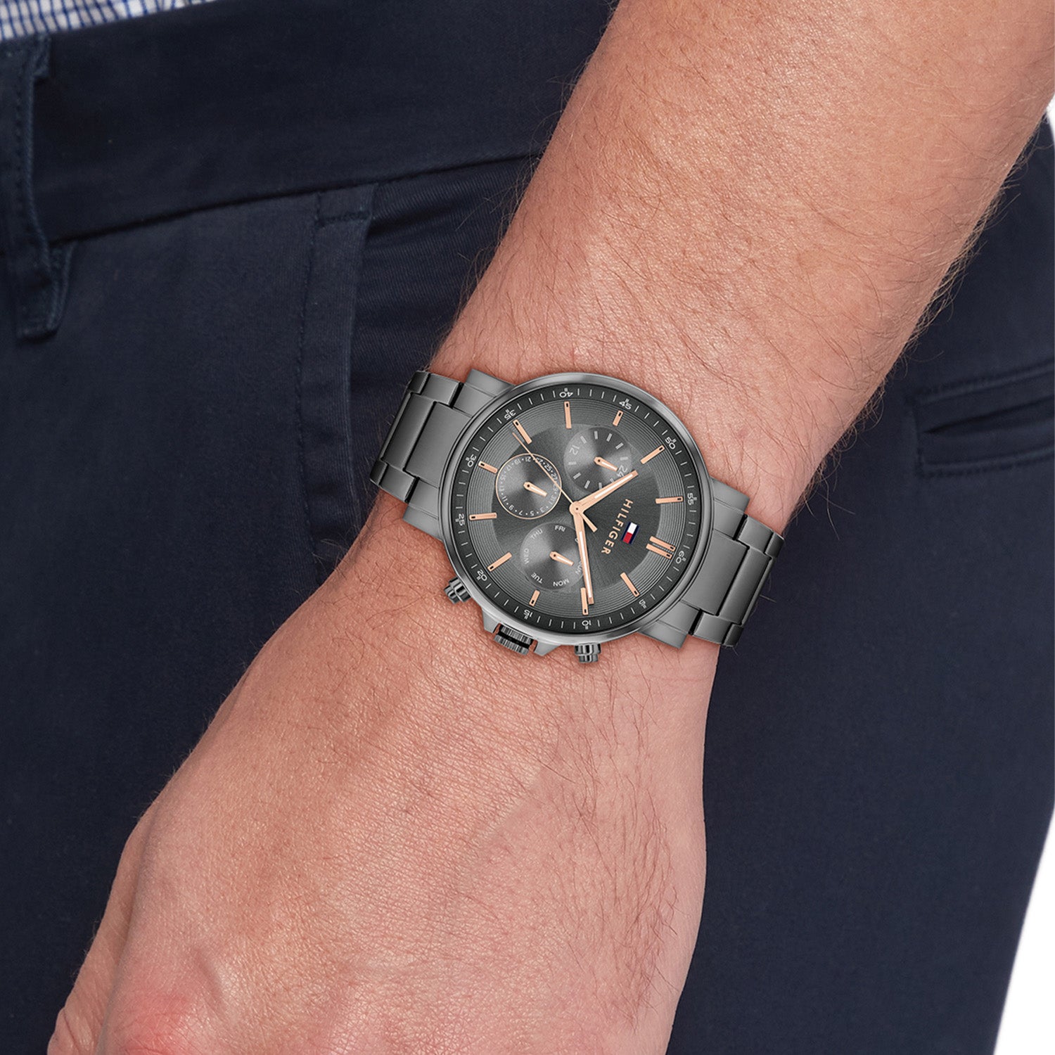 Tommy Hilfiger Grey Men's Watch TH1710711