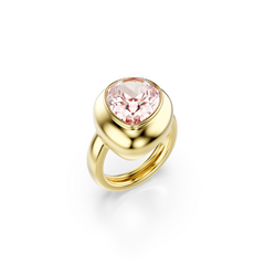 Swarovski Gema Gold Plated Ring Set 5753094