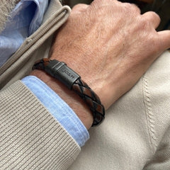 Josh Brown Bracelet 09325-BRA-VB/BROWN/M