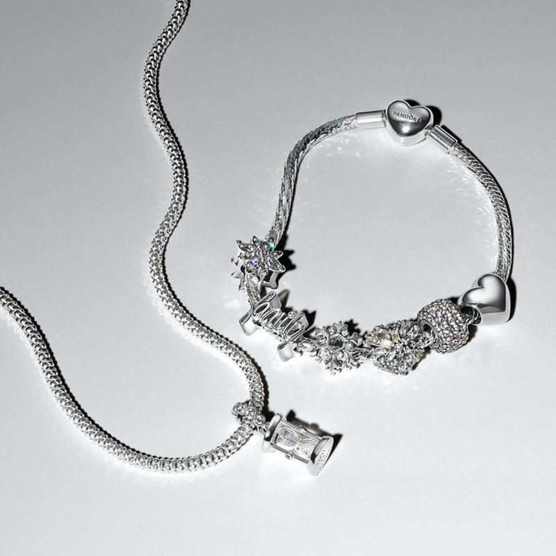 Pandora Moments 925 Sterling Silver Sparkling Moon Stud Earrings 294257C01-zoom-