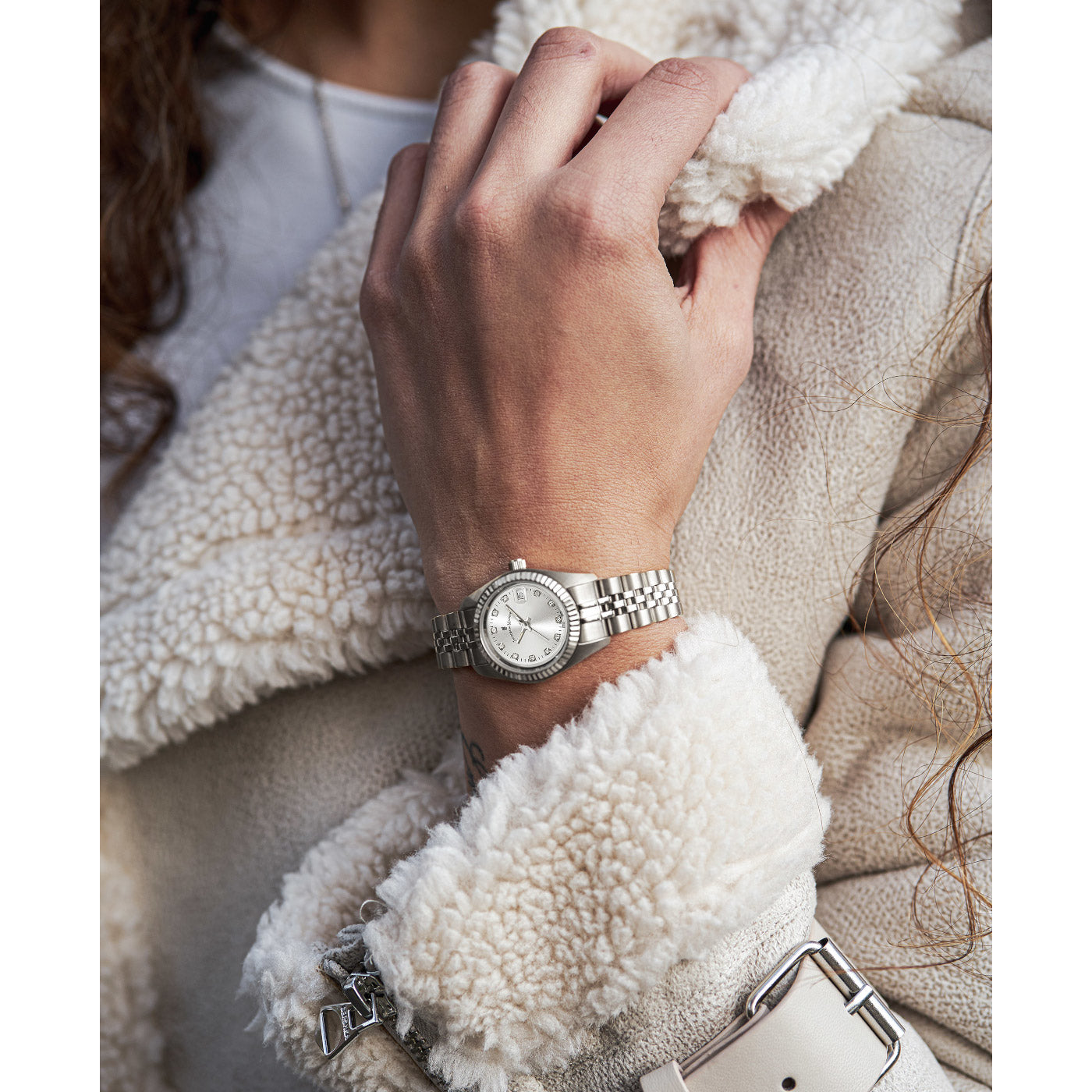 Jacques du Manoir Inspiration Silver Watch NRO.02