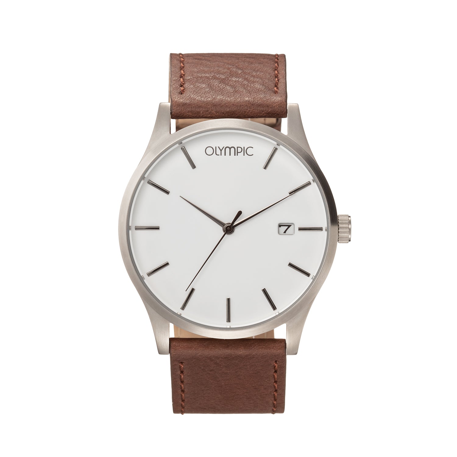 Olympic Memphis White Men's Watch 2002-OL89HSL043