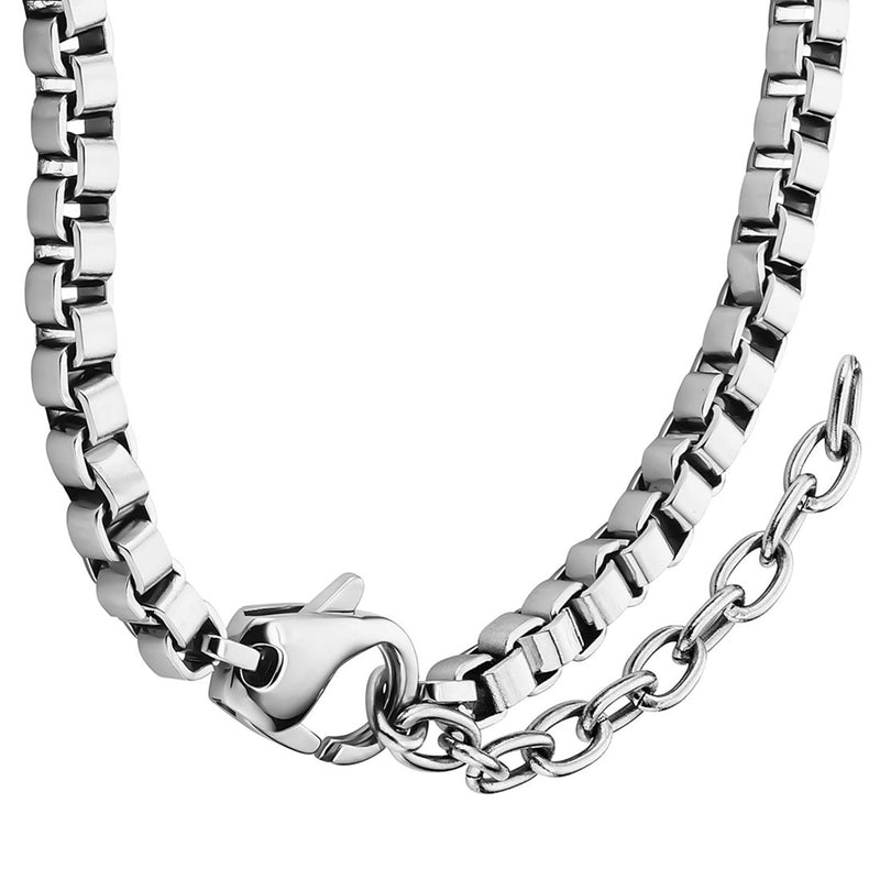 G-Star Floatcore Zilveren Box Chain Ketting GSJ.100.04-zoom-