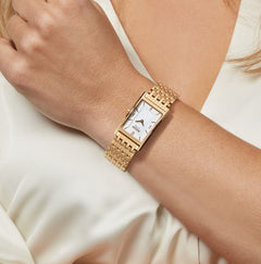 Boccia Titanium Parelmoer Dames Horloge 2002-3212-11