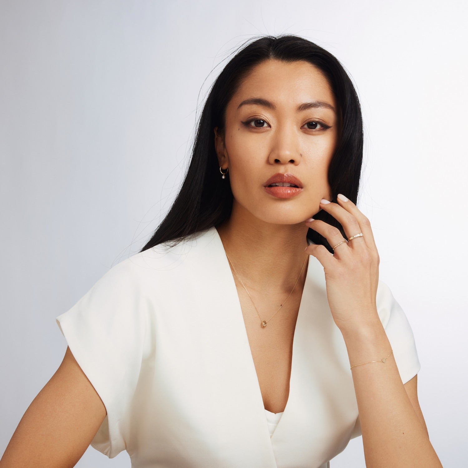 Isabel Bernard Rivoli Méline 14 Carat Golden Necklace IB340150