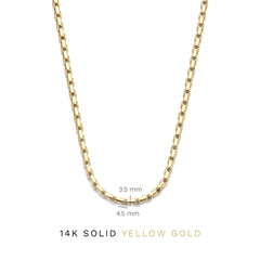 Isabel Bernard Aidee Gigi 14 Carat Golden Necklace IB340108