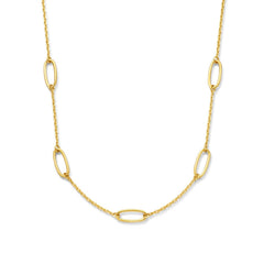 Beloro Jewels Regalo d'Amore 9 karat gold necklace and bracelet gift set BO90030