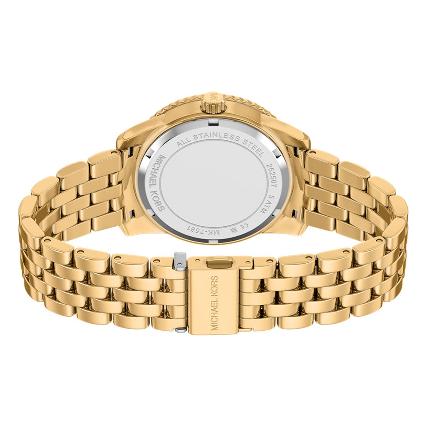 Michael Kors Bryant Round Brown Dial Watch MK7581