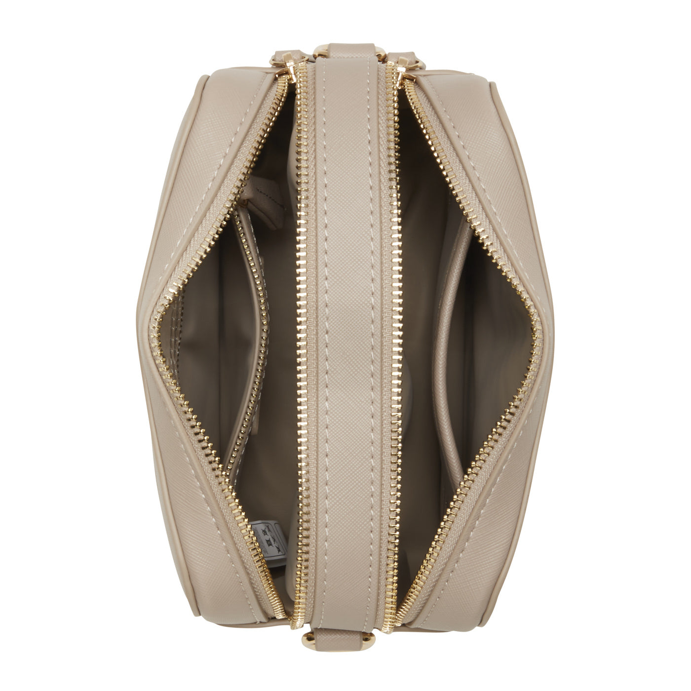 Valentino Bags Zero Beige Crossbody Bag VBS7B306BEIGE